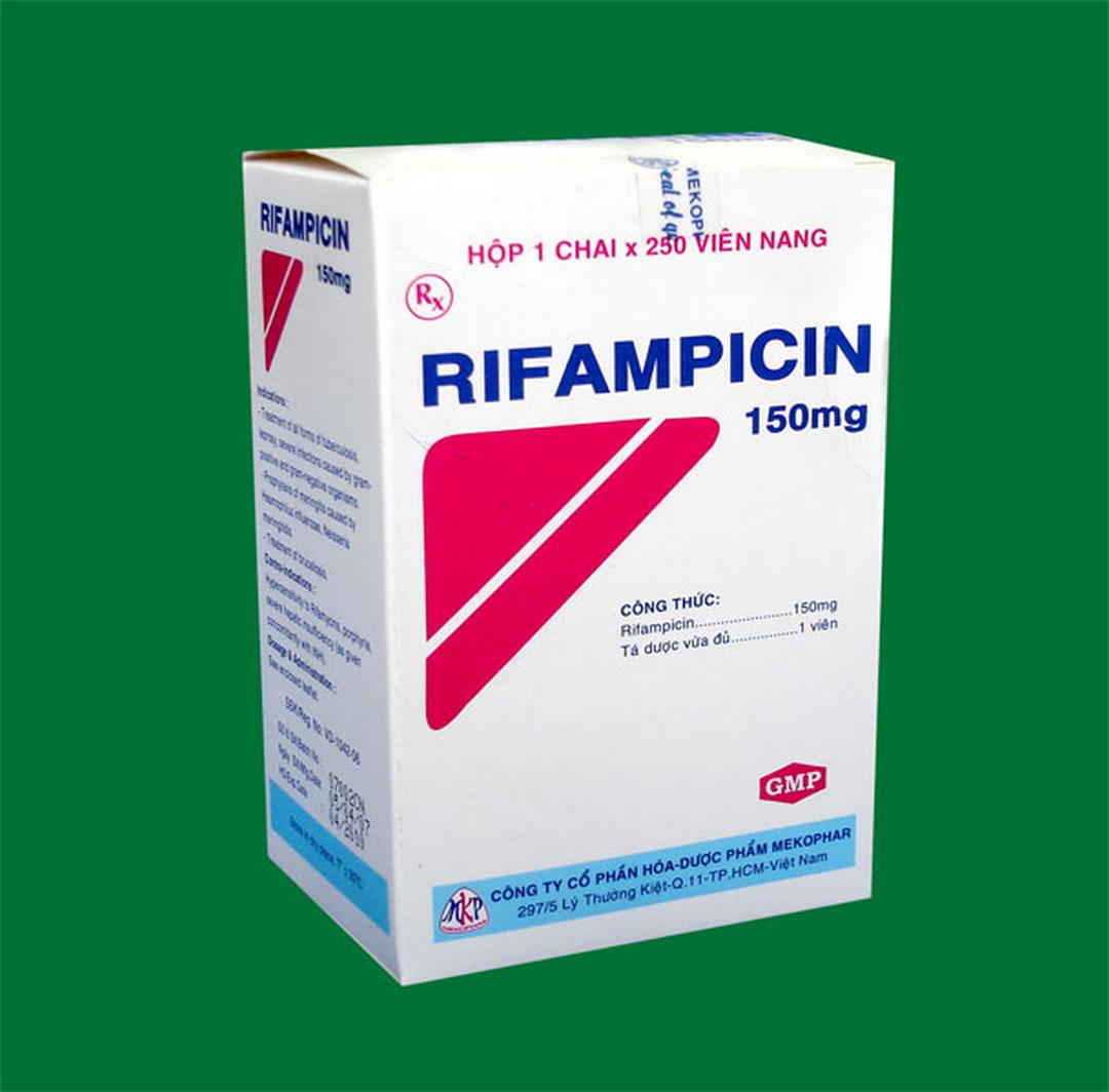 Thuốc Rifampicin (RIF) đóng vai trò quan trọng trong phác đồ điều trị 